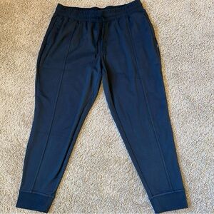 Mondetta Fleece Joggers Womens Size XL Black Thick Warm Drawstring Sweatpants